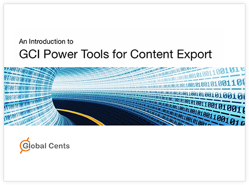 Introduction to GCI PowerTools for Content Export