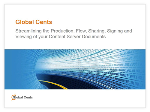Streamlining of Your Content Server Documents