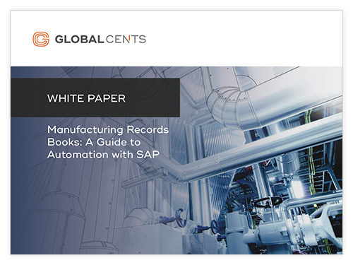 Manufacturing Records Books: A Guide to Automation with SAP